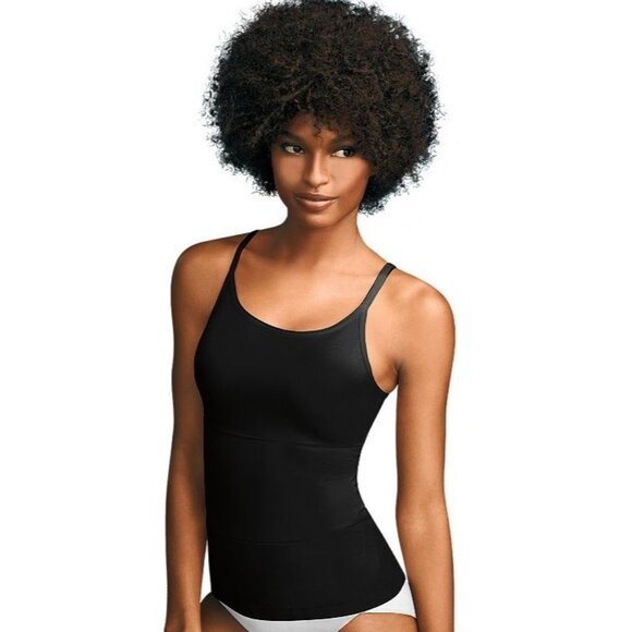 Maidenform Tops - Maidenform Women's Flexees Long Length Shaping Cool Comfort Camisole, Size Large